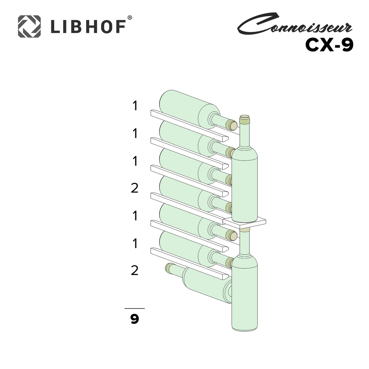 Винный шкаф Libhof Connoisseur CX-9